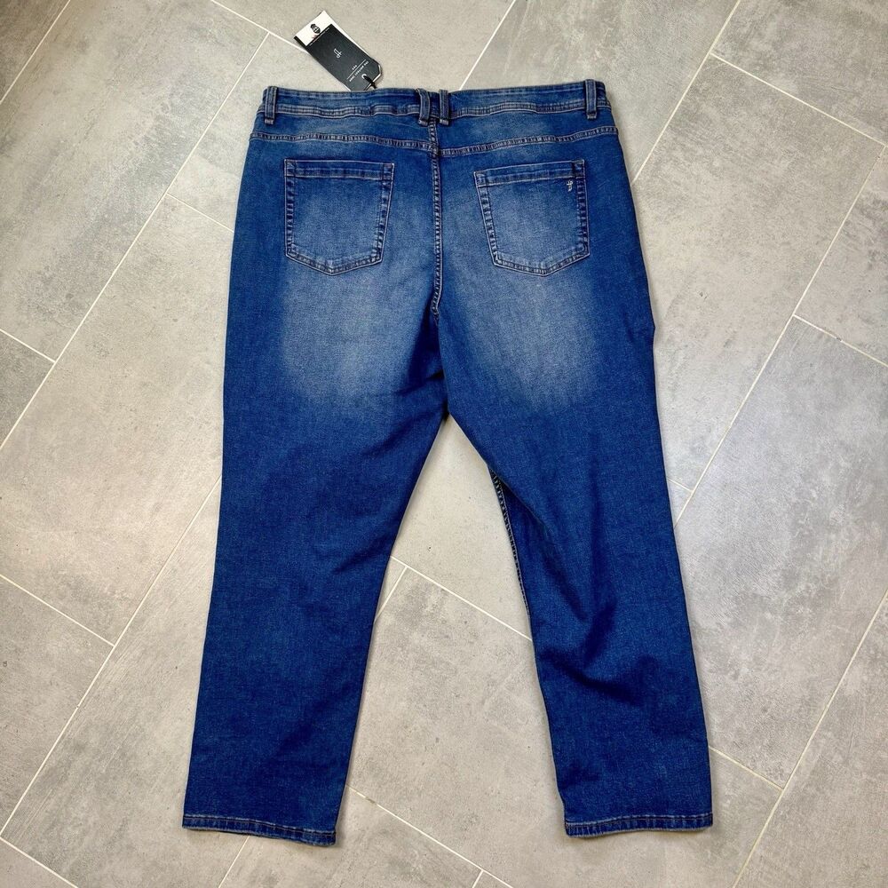 The Perfect Jean NYC OG Stretch Athletic Fit Jeans Mens 42x30 Admiral